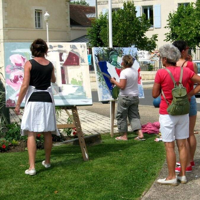 Animations Artistes dans la ville La Roche-Posay