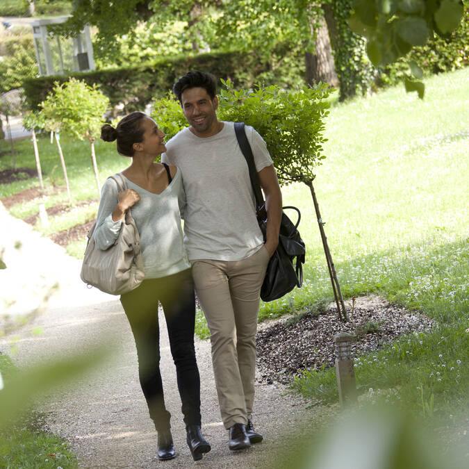 Promenade en couple