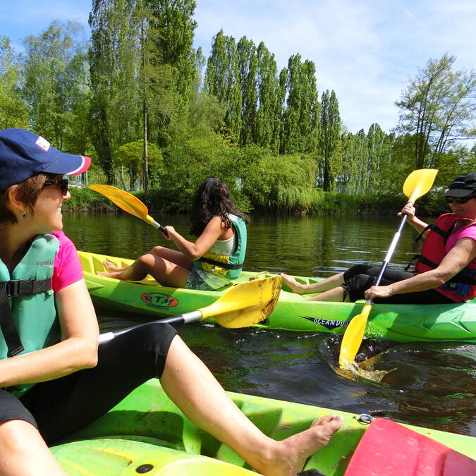 Canoe sur la Creuse